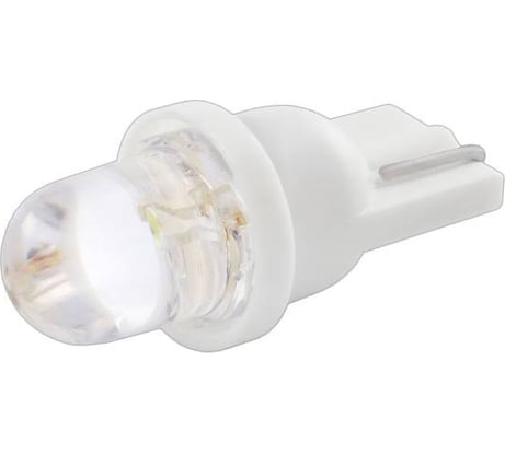 Автолампа диод SKYWAY T10W5W12V 1LED Блистер EXTRA LIGHT без цоколя, 1-конт, белая, габариты, номер S08201141