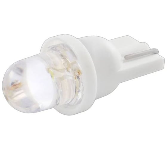 Автолампа диод SKYWAY T10W5W12V 1LED Блистер EXTRA LIGHT без цоколя, 1-конт, белая, габариты, номер S08201141