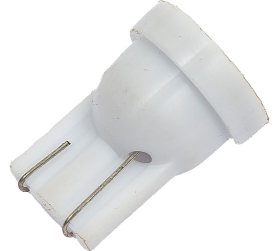 Автолампа диод SKYWAY T10*W5W* 12V 5 SMD Блистер без цоколя 1-конт Белая компл. 2 шт. Габариты, S08201341