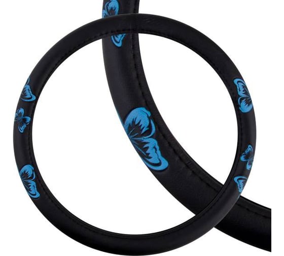 Оплетка Glamour-3 M SKYWAY Черная экокожа SKYWAY S01102279 1