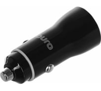 Автомобильное зарядное устройство BURO BUCN1 18W 3A (PD+QC) USB-C/USB-A универсальное, черный BUCN18P110BK 1656962