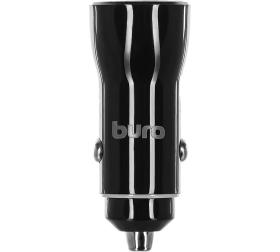 Автомобильное зарядное устройство BURO BUCN1 18W 3A (PD+QC) USB-C/USB-A универсальное, черный BUCN18P110BK 1656962