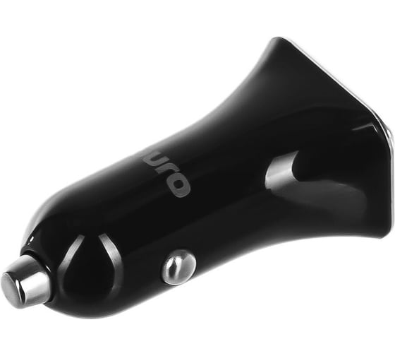 Автомобильное зарядное устройство BURO BUCK1 18W 3A (PD) USB-C универсальное, черный BUCK18P010BK 1656975