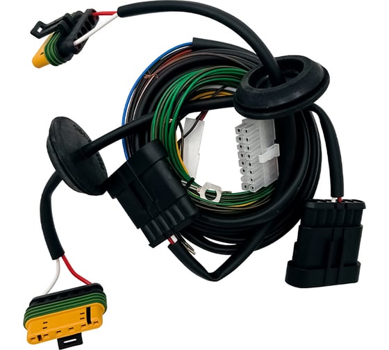 Комплект штатной электрики для фаркопа Концепт Авто 7-pin Chevrolet Cobalt 2012-2020, 2020- с блоком KA SC 71 103 012