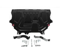 ЗК+КПП АвтоБроня, для Ford Kuga 2013-2016 2016-н.в., сталь 2 мм, крепеж в комплекте, 111.01860.1