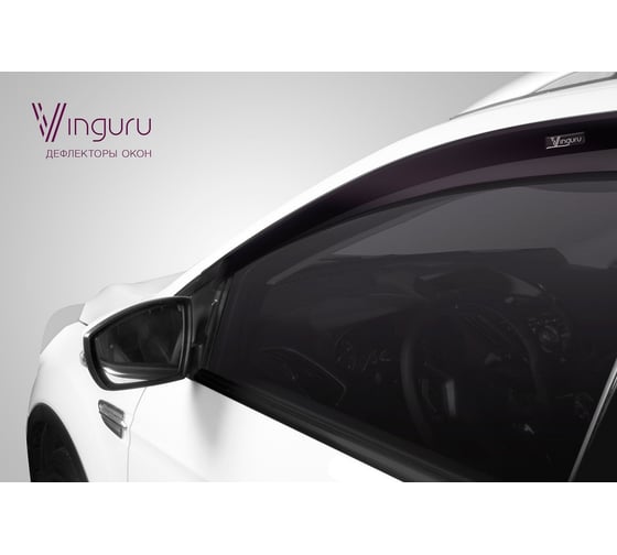 Накладные дефлекторы окон Vinguru, Toyota Camry VI 2006-2009 cед лента 4 шт. акрил AFV39706
