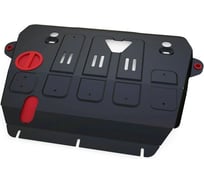 ЗК+КПП АвтоБроня, Toyota Alphard 2008-2015 2015-н.в., сталь 2 мм, крепеж в комплекте, 111.05775.1