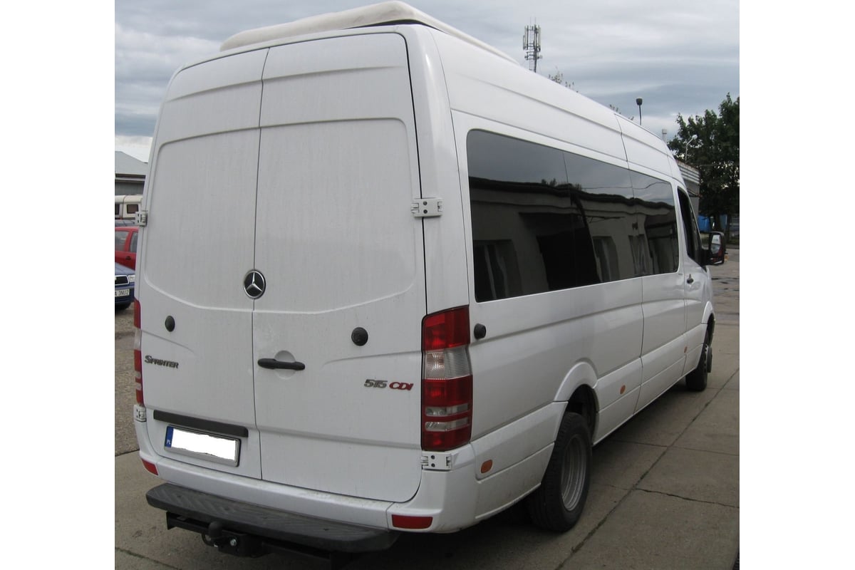 Фаркоп Steinhof для Mercedes Sprinter 2006-2018, 2018-, Volkswagen Crafter  2006-2017 (все авто - фургон 3,5T 3,665 м/4,325 м со ступенькой одинарные  колёса) V-033 - выгодная цена, отзывы, характеристики, фото - купить в  Москве и РФ