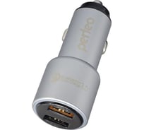 Автомобильное зарядное устройство PERFEO с QC3.0, 2xUSB QC3.0+2.4А 30012274