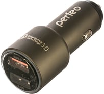 Автомобильное зарядное устройство PERFEO с QC3.0, 2xUSB QC3.0+2.4А 30012276