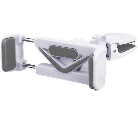 Автодержатель для смартфона Perfeo до 65" на воздуховод Model 2 белый серый NN B4211 30013403