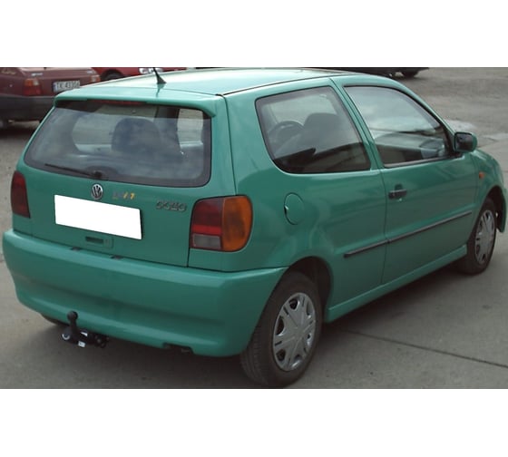 Фаркоп Steinhof для Volkswagen Polo хетчбек 3/5 дверей (узкий/широкий бампер) 10/1994-08/1999 Тип шара A V-112