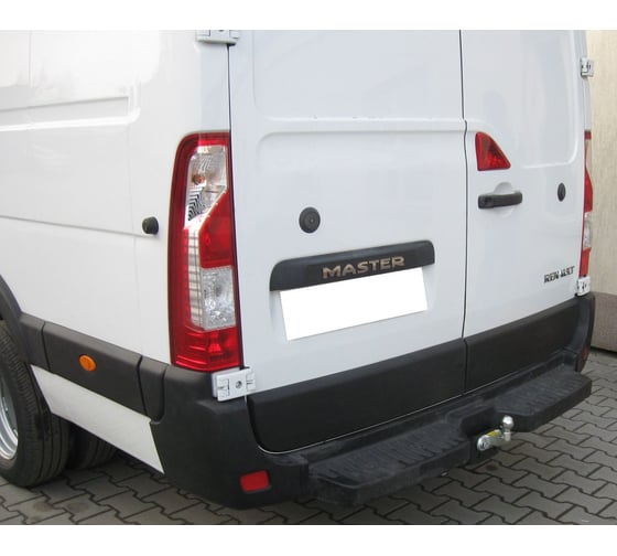 Фаркоп Steinhof для Renault Master 04/2010-, Opel Movano 04/2010-, Nissan NV400 2011-, Nissan Interstar 2022- (все авто - фургон со ступенькой RWD, двойные колеса) R-062