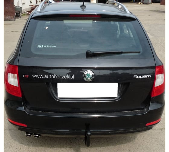 Фаркоп Steinhof для Skoda Superb II лифтбек/универсал 2008-2015 Тип шара AV S-349
