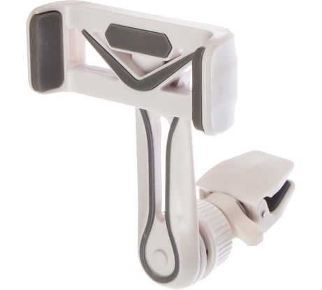 Автодержатель Perfeo, для смартфона до 65" на воздуховод Model 1 белый серый NN B4205 30013400