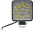 Светодиодная фара Airline квадратная, 9 LED направленный свет, 9W (83x83x22) 12V ALED027 2