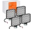 Светодиодная фара Airline квадратная, 16 LED направленный свет, 16W (83x83x22) 12V, комплект 4 шт. STANDART ALED034 1