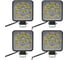 Светодиодная фара Airline квадратная, 9 LED направленный свет, 9W (83x83x22) 12V, комплект 4 шт. STANDART ALED032 2