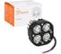 Светодиодная фара Airline квадратная, 4 LED рассеянный свет, 40W (78x78x50) 12/24V ALED037 1