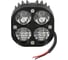 Светодиодная фара Airline квадратная, 4 LED рассеянный свет, 40W (78x78x50) 12/24V ALED037 2