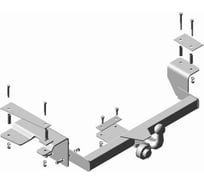 Фаркоп для ВАЗ 2172 Priora хетчбек 2007-2012, ВАЗ 2112 с 2007- тип шара A Трейлер 2172.C
