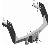 Фаркоп Трейлер для ГАЗ 3310, ГАЗ 3704 Валдай тип шара Т 33104