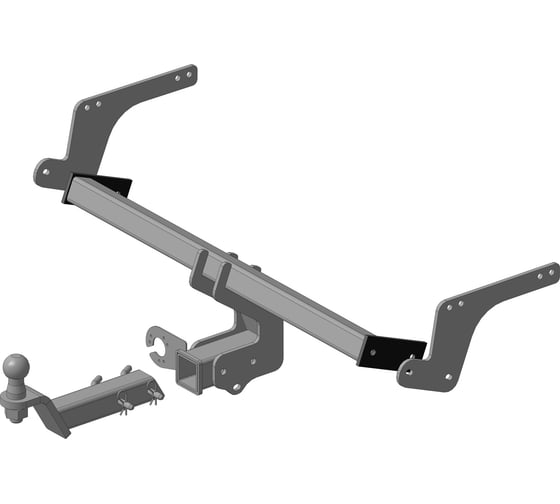 Фаркоп Трейлер для Renault Duster 2011-2015, 2015-2021, 2021-2022, Nissan Terrano 2014-2022 тип шара E 9042