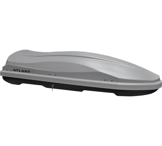 Багажный бокс на крышу Diamond 450л ,серый матовый, ATLANT 24523