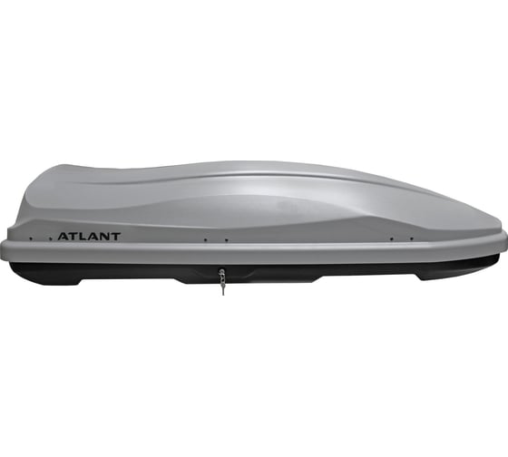 Багажный бокс на крышу Diamond 450л ,серый матовый, ATLANT 24523