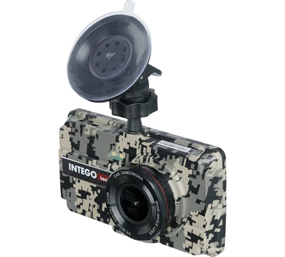 Видеорегистратор INTEGO Basic VX-240FHD Tundra Edition с салонной камерой и картой памяти 32 GB в комплекте VX-240FHD-TE