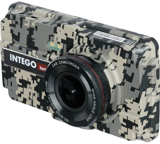 Видеорегистратор INTEGO Basic VX-240FHD Tundra Edition с салонной камерой и картой памяти 32 GB в комплекте VX-240FHD-TE