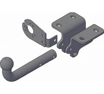 Фаркоп Трейлер для Volkswagen Amarok 2010-2022, тип шара A 9160