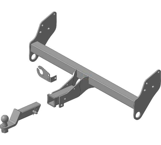 Фаркоп Трейлер для Mitsubishi Pajero III 2000-2007, Mitsubishi Pajero IV 2007-2020, тип шара E 7121