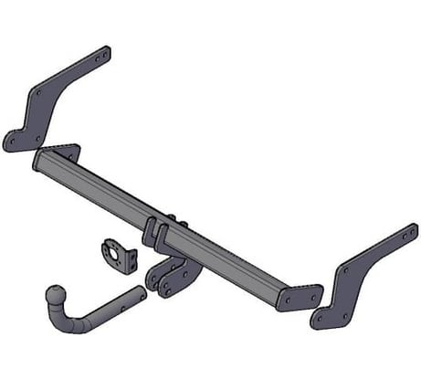 Фаркоп Трейлер для Renault Duster 2015-2021, 2021-2022, Nissan Terrano 2014-2022, тип шара A 9041