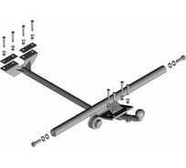 Фаркоп Трейлер для ВАЗ 2105, 21051, 21053, 2107, 21071, 21074, тип шара H 2105.P