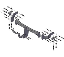 Фаркоп Трейлер для Hyundai Santa Fe 2012-2018, Kia Sorento 2012-2015, тип шара A 7231