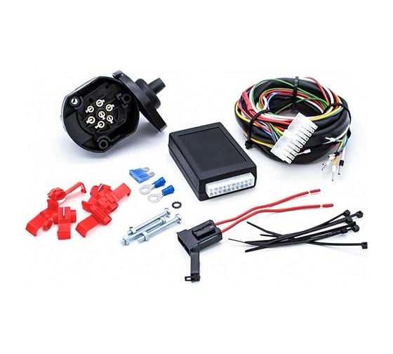 Комплект электрики фаркопа WESTFALIA Skoda Kodiaq 2016-, Skoda Karoq 2017-, Skoda Octavia 2014-2020, Skoda Superb 2015-, VW Golf 2014-, Audi Q3 07/2018-, Audi A3 2014-2019 7 пин 305407300107 1