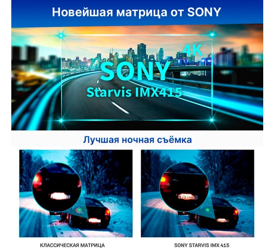 Видеорегистратор TrendVision TDR-725 Real 4k TV725R4K