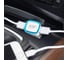 Автомобильный USB-адаптер 2USB 2100мА, белый с синим кольцом Jilion 9537081 3
