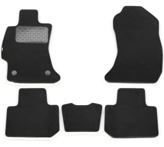 Коврики в салон Premium Klever SUBARU Forester 2013-2018, кросс., 5 шт. ACT.KVR034619022110kh