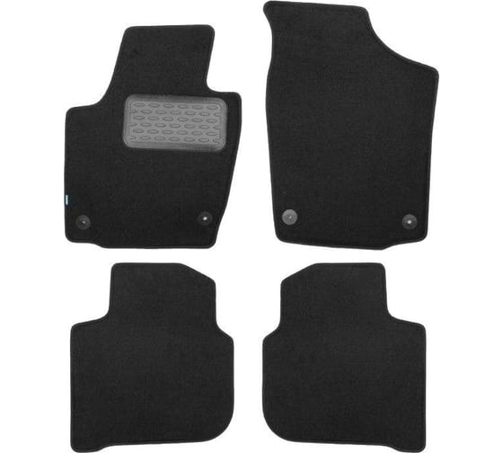 Коврики в салон Premium Klever SKODA Rapid 2012-, сед., 4 шт. ACT.KVR03451722110kh