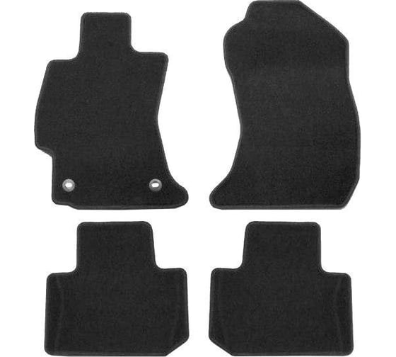 Коврики в салон Econom Klever SUBARU Forester 2013-2018, кросс., 4 шт. KVR01461901200k 1