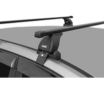 Багажная система с дугами LUX 1,1 м прямоугольными в пластике для Hyundai Solaris Sedan 697907