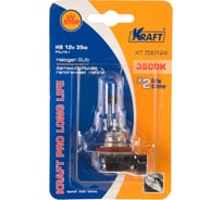 Автолампа KRAFT H8 12v35w PGJ19-1 Pro Long Life KT 700124