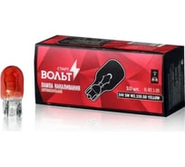 Лампа накаливания STARTVOLT жёлтая 12V 5W W2.1x9.5D бесцокольная, 10 шт. VL-W2.1-02