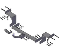 Фаркоп Трейлер для Kia Ceed универсал 2012-2018, Hyundai i30 универсал 2012-2017 тип шара A 7351