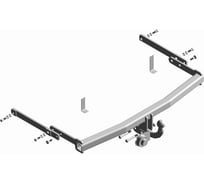 Фаркоп Трейлер для Ford Fusion 2002-2012 тип шара A 6030