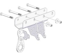 Фаркоп WESTFALIA на Jeep Wrangler 2007-, включая Wrangler JL 2019- тип шара AV 306535600001
