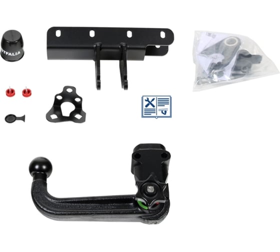Фаркоп WESTFALIA на Jeep Wrangler 2007-, включая Wrangler JL 2019- тип шара AV 306535600001
