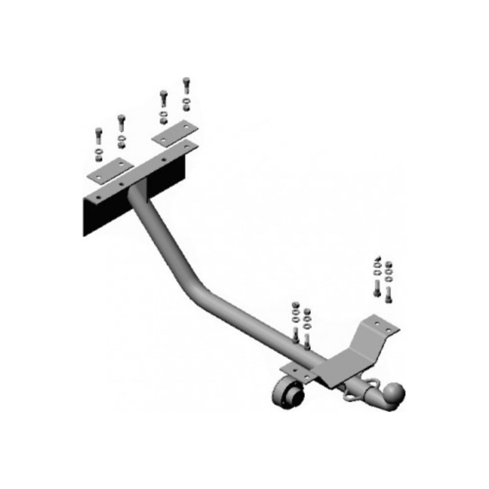 Фаркоп Трейлер для ВАЗ 3, 4, 4 М, 2131 (Нива), тип шара H 2121 ...